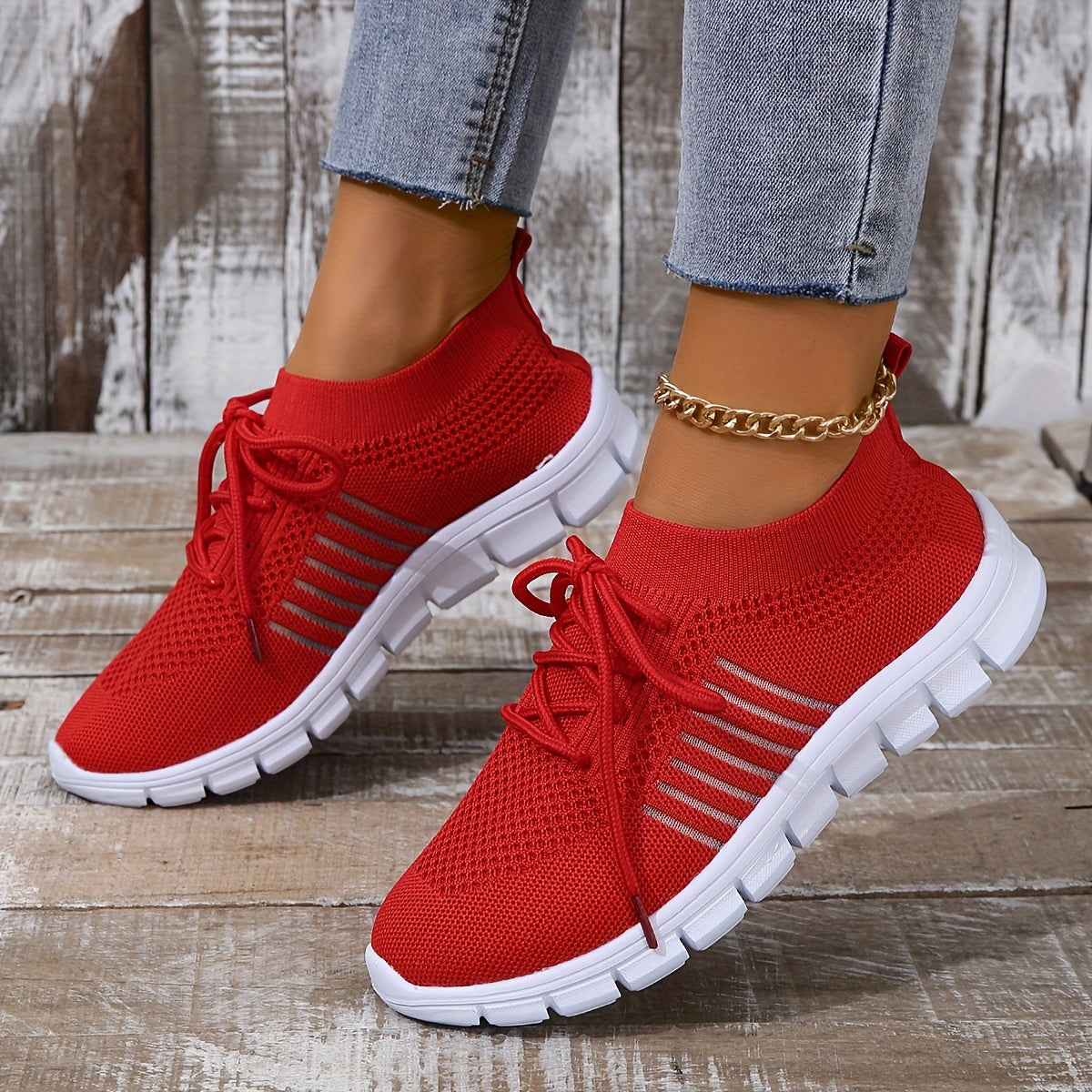 Evangelin | Sportliche Strickschuhe