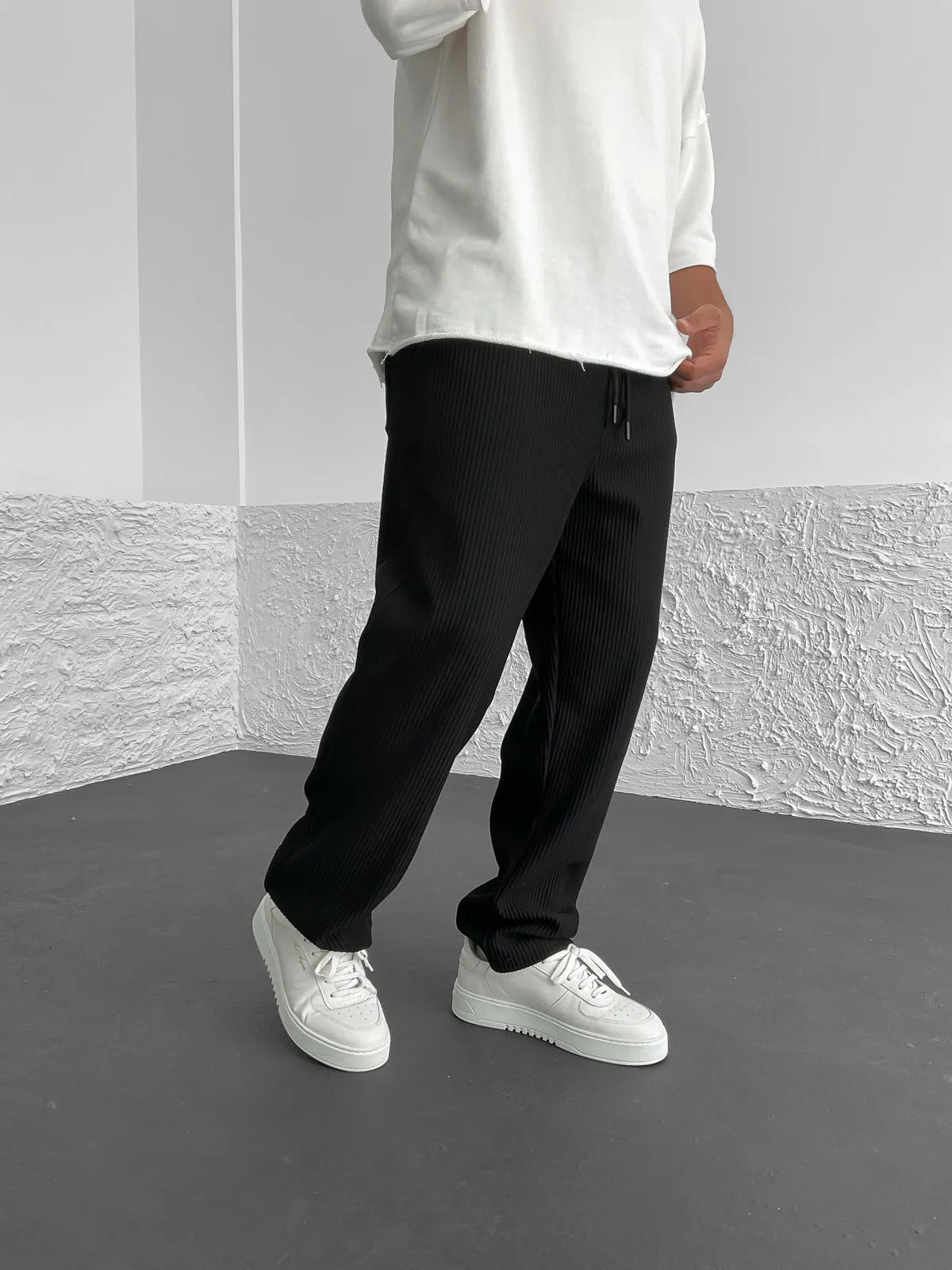 Matteo™ | Gerippte Hose mit Flexibler Eleganz