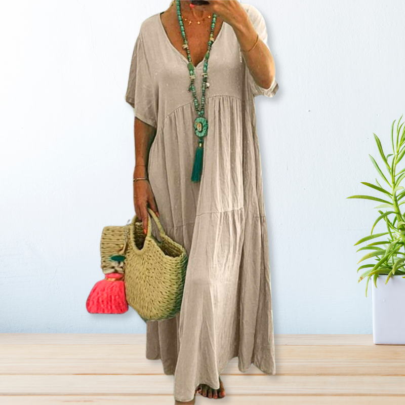 BAHAMA™ - Baumwoll- und Leinenkleid