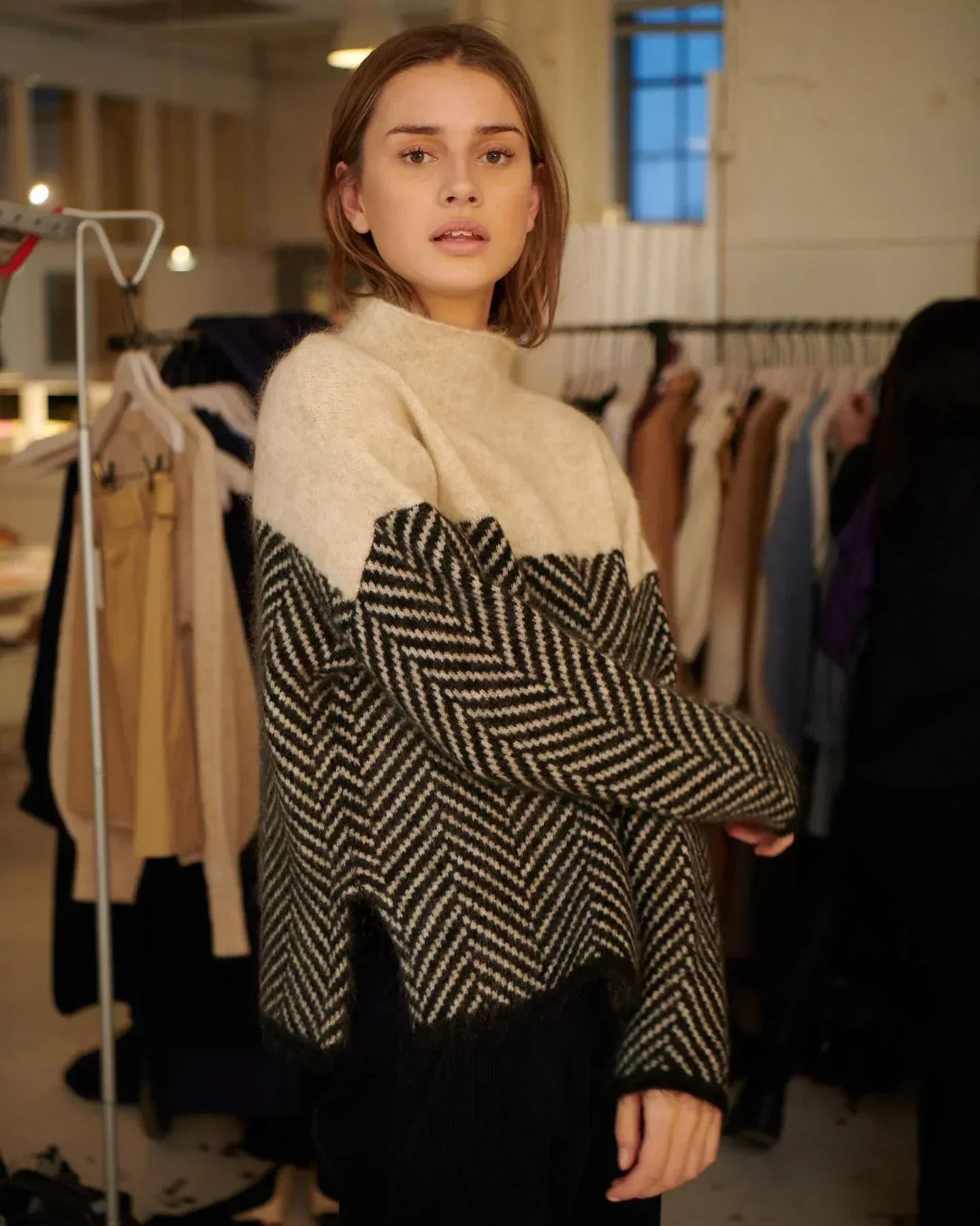 Clara | Premium Rollkragenpullover