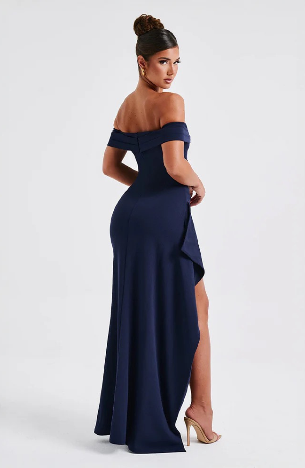 Alexander Saint Sculptée deLuxe Maxi Dress