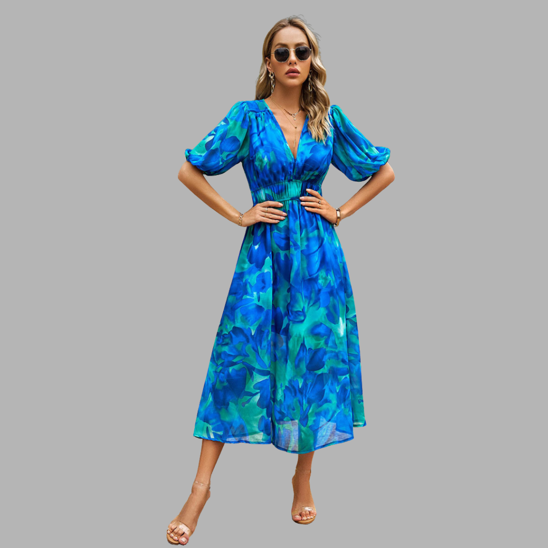 Edeltraud | Elegantes Maxikleid für warme Tage
