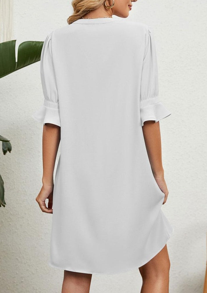 Emélie | Elegantes Kleid mit V-Ausschnitt