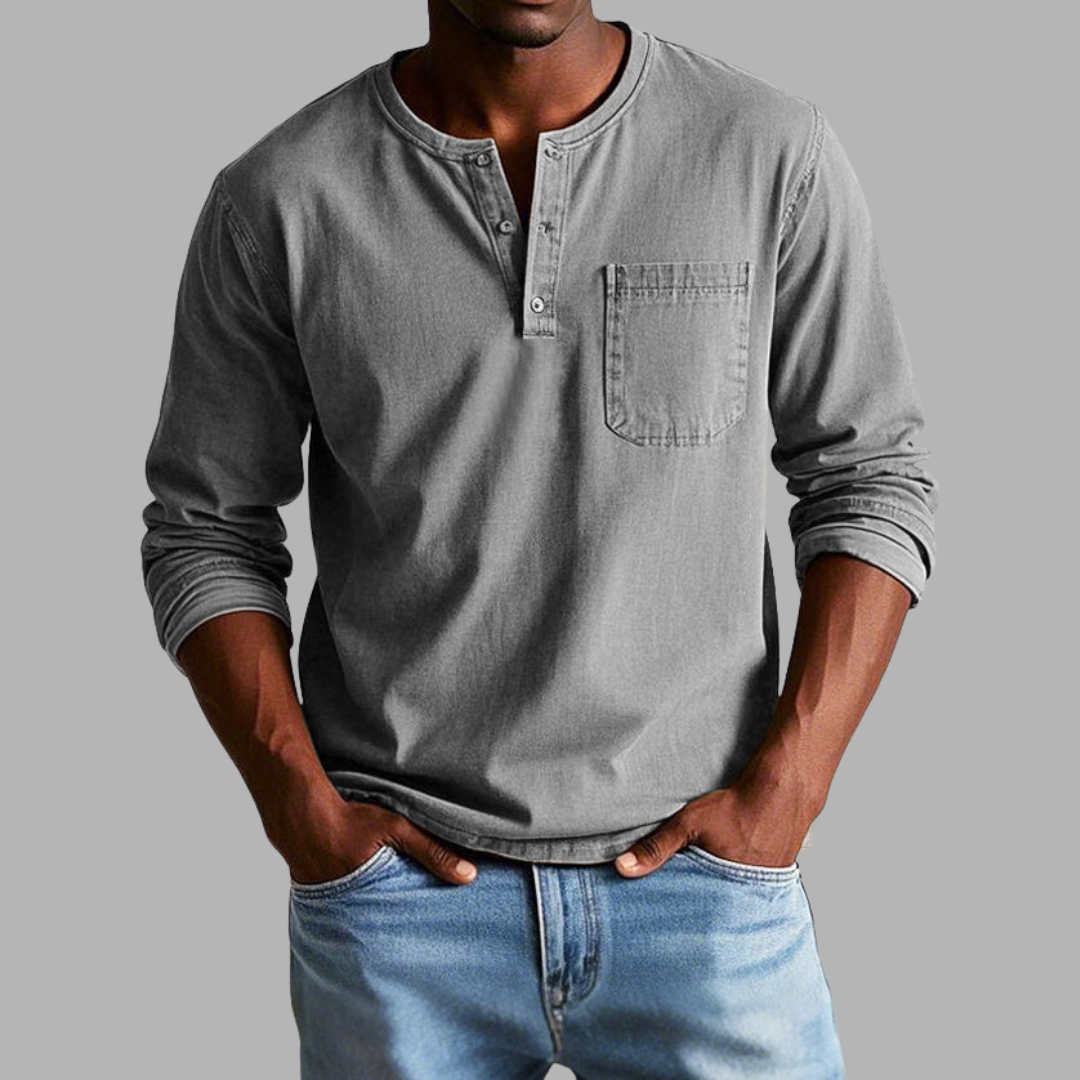 Volker | Elegantes Langarmshirt für Jeden Tag