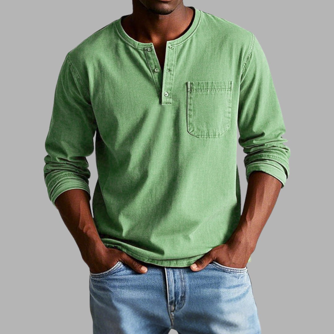 Volker | Elegantes Langarmshirt für Jeden Tag