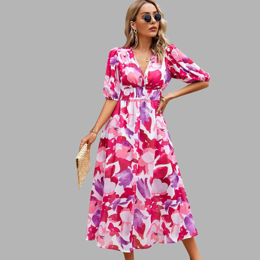 Edeltraud | Elegantes Maxikleid für warme Tage