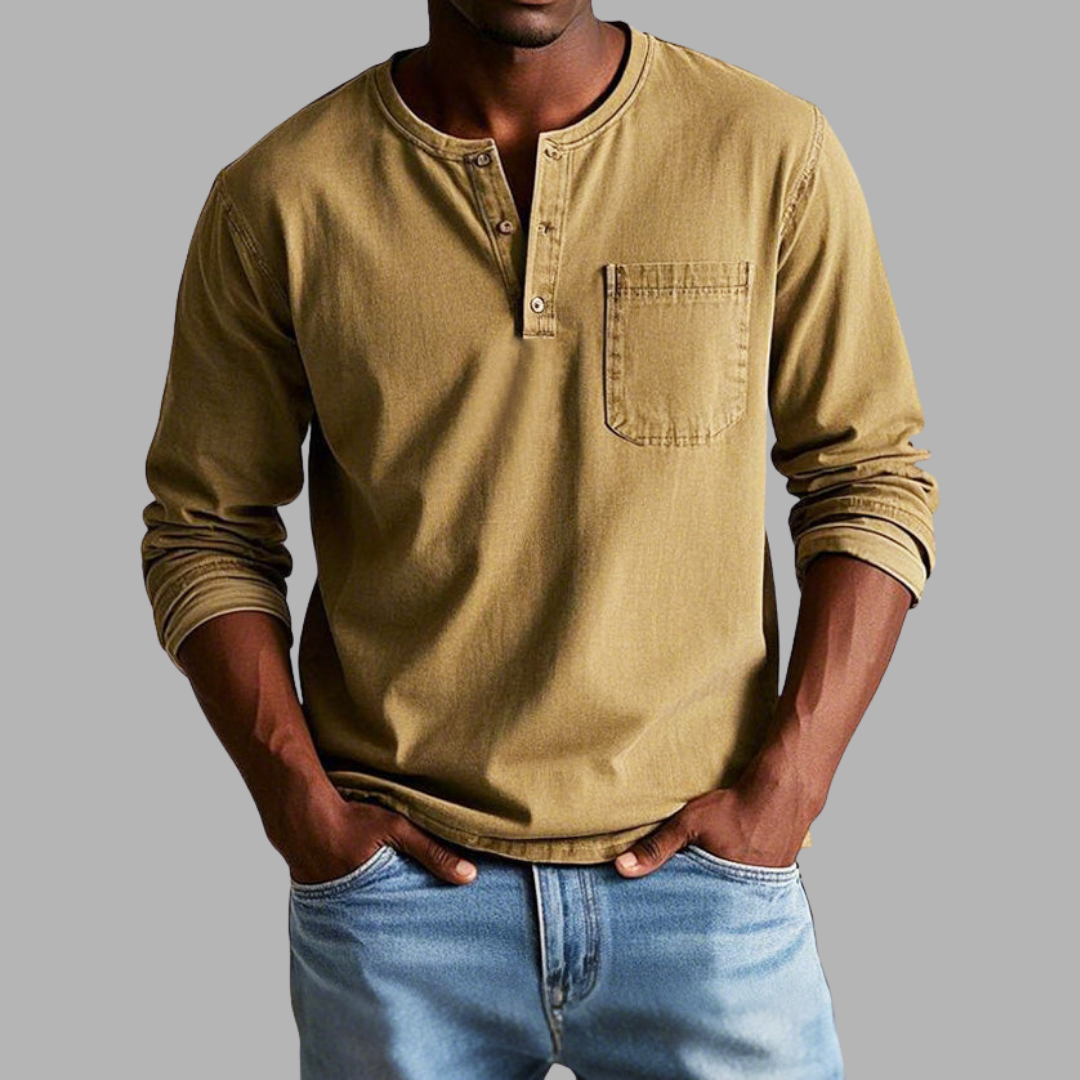 Volker | Elegantes Langarmshirt für Jeden Tag