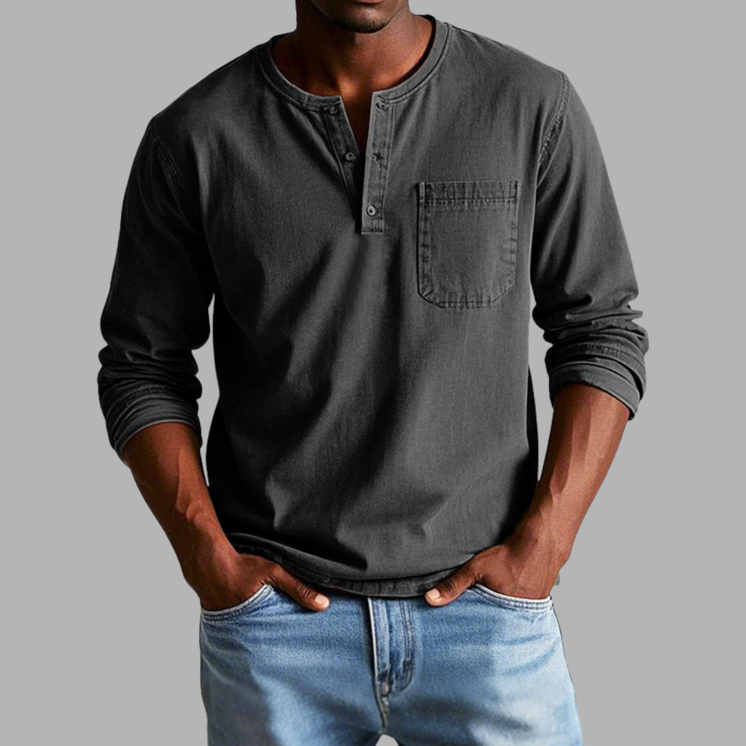 Volker | Elegantes Langarmshirt für Jeden Tag