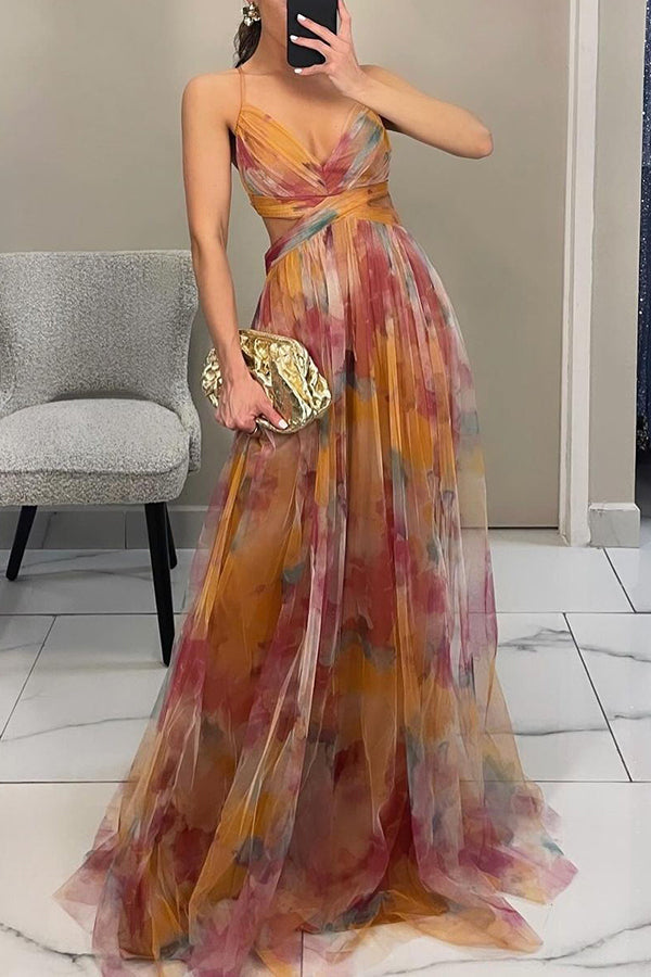 Alina | Atemhaftes Maxikleid