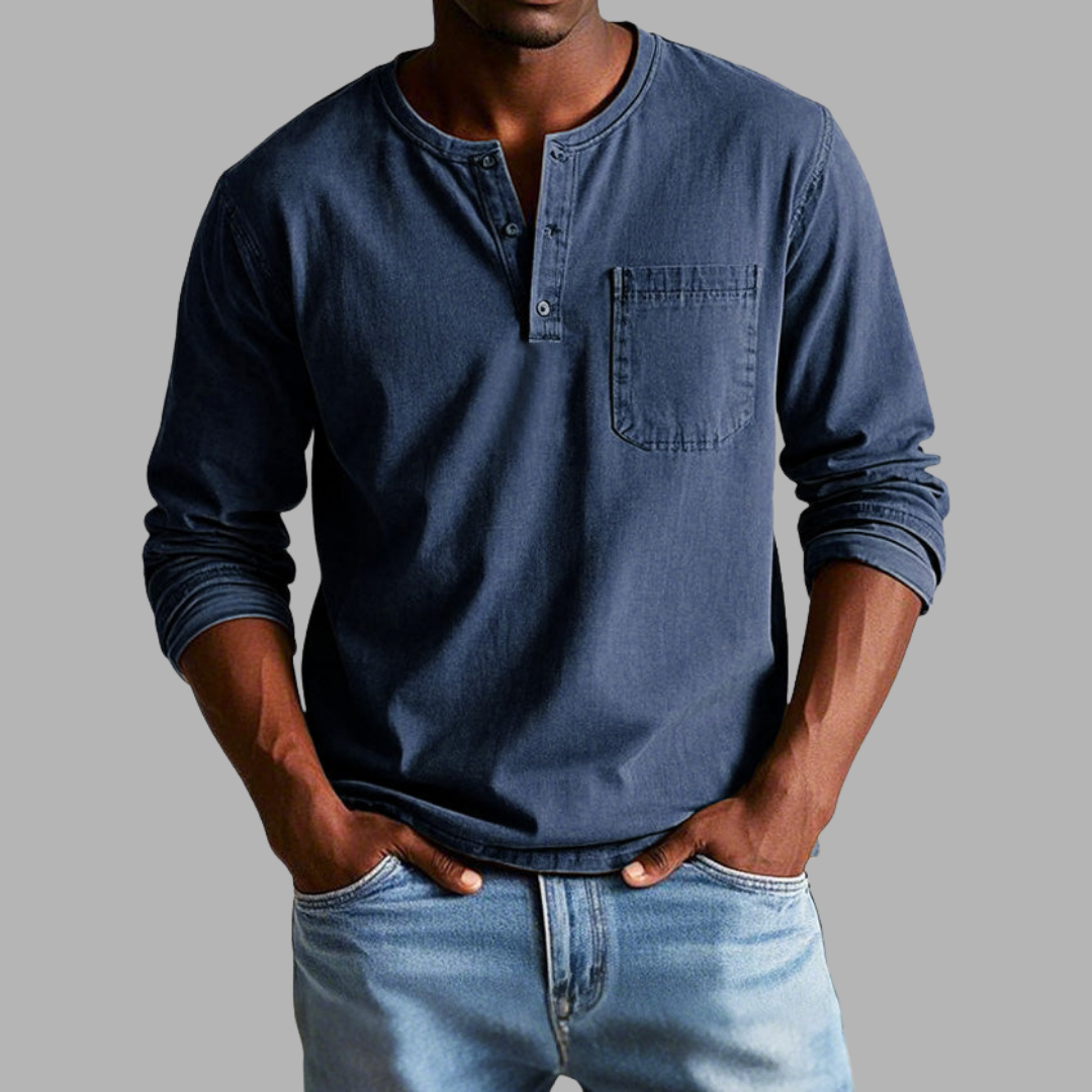 Volker | Elegantes Langarmshirt für Jeden Tag