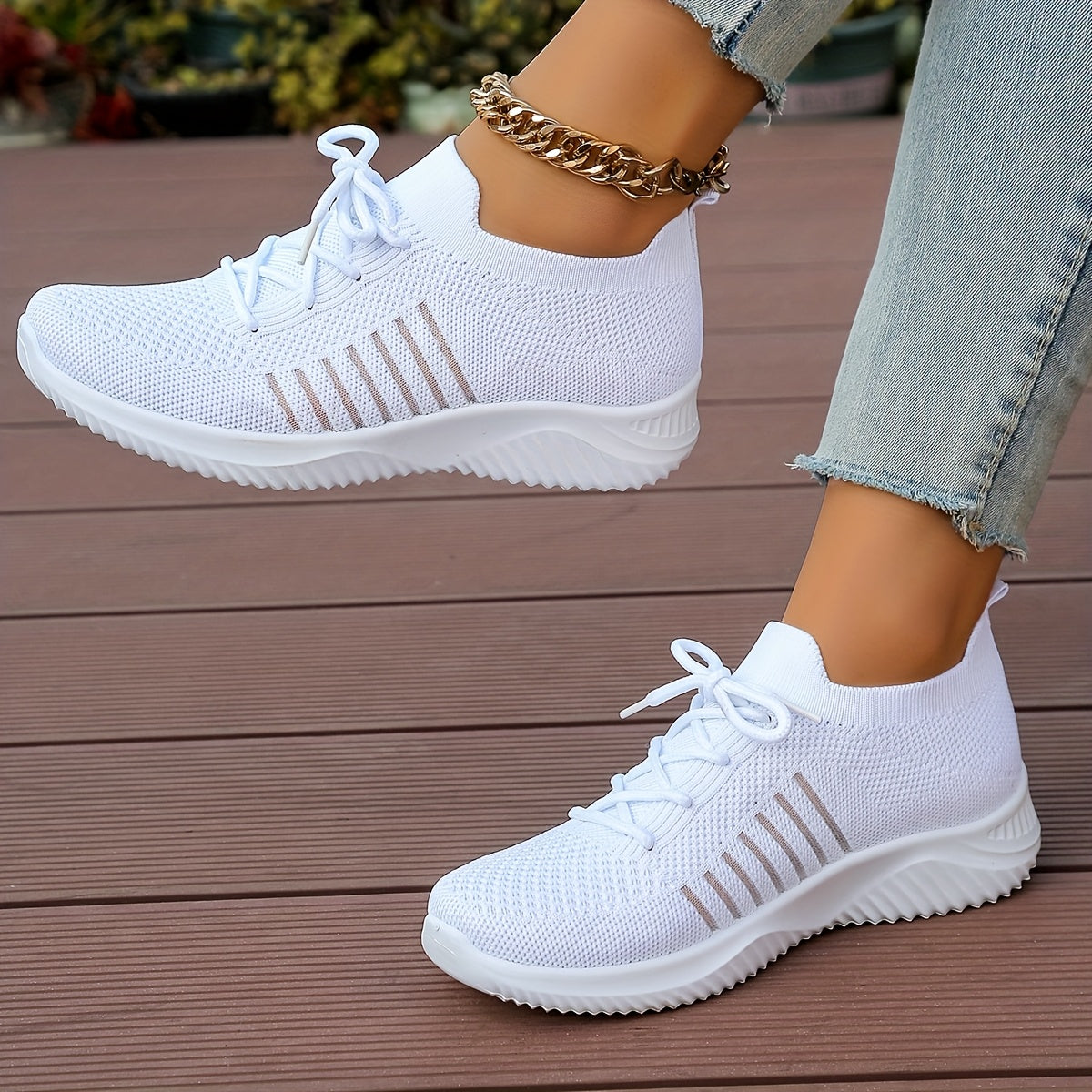 Lumara | Elegante Vetersneakers