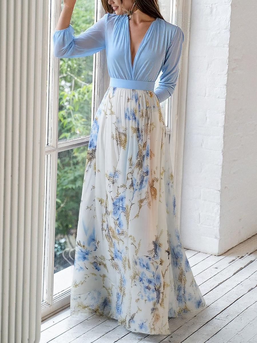 Elena | Elegantes Blumenkleid