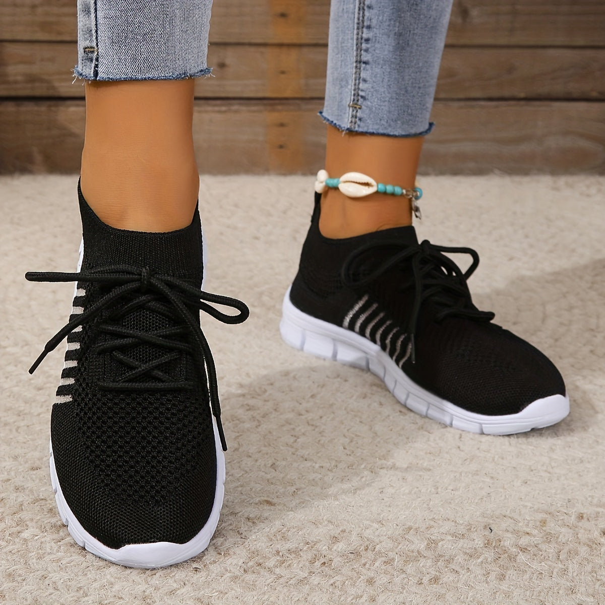 Evangelin | Sportliche Strickschuhe