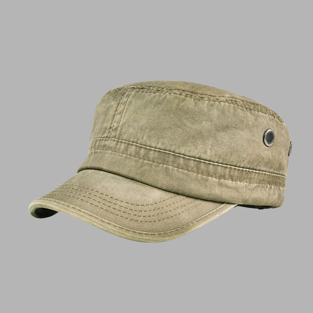 Adalric | Elegante Militär-Stil Kappe für Abenteurer