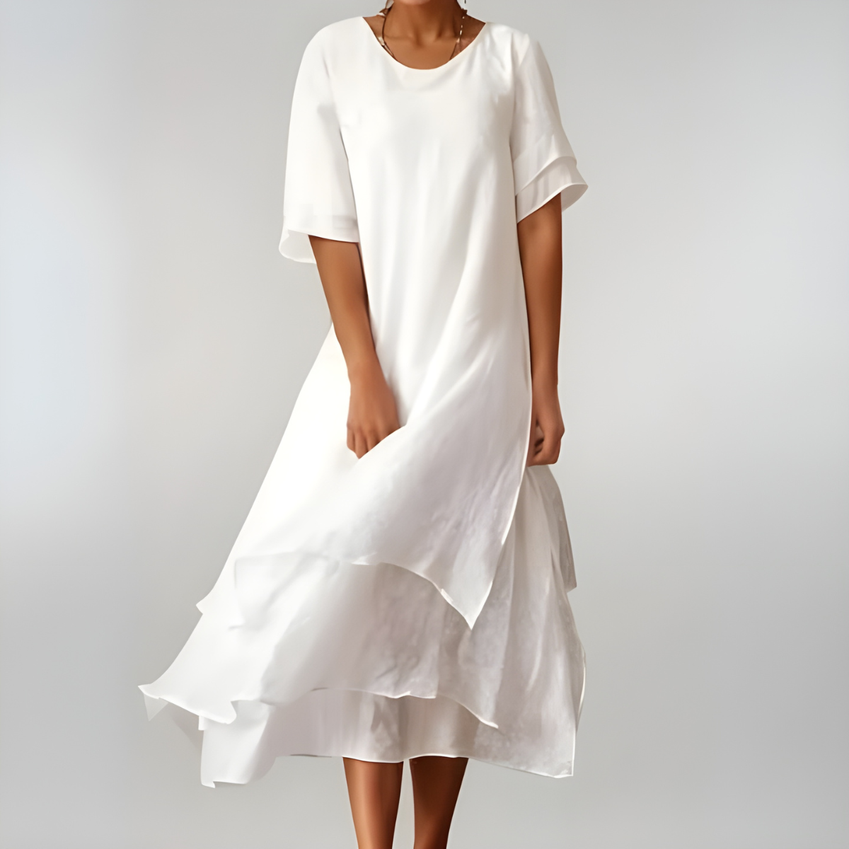 Agnès | Elegantes Baumwollkleid