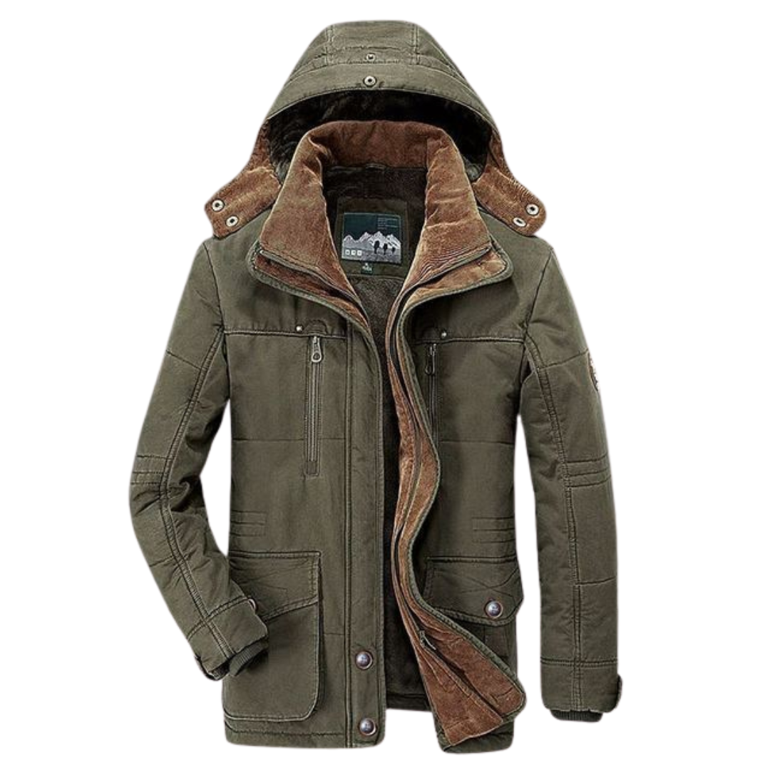 Xander™ | Zeitlose Winterjacke mit Kapuze