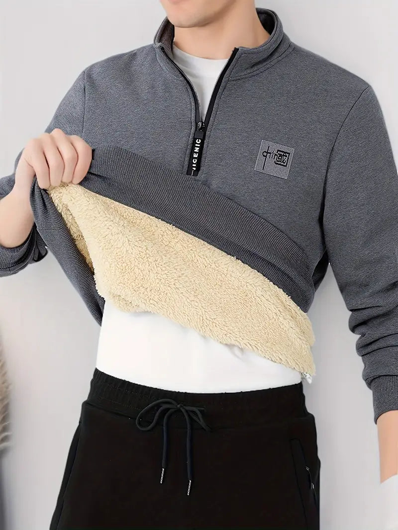 Andreas™ | Vielseitiger Pullover mit Reißverschluss