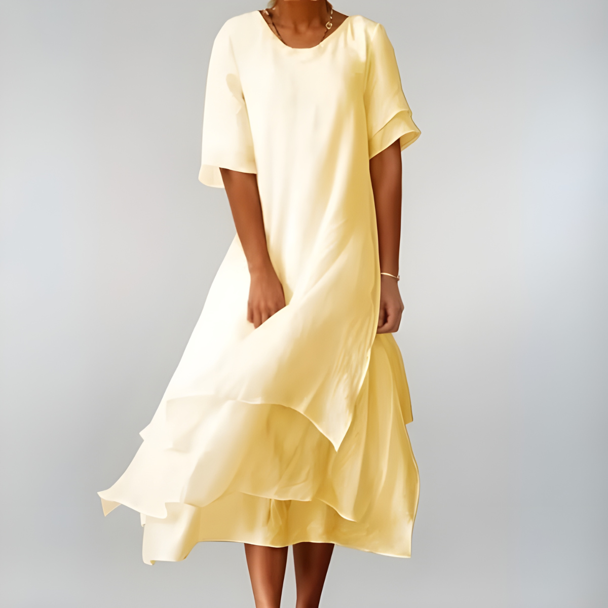 Agnès | Elegantes Baumwollkleid