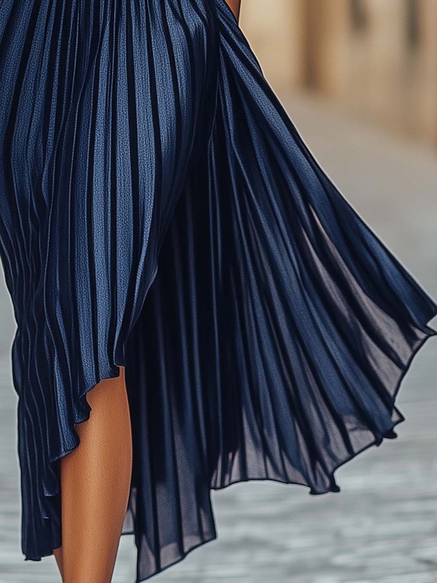HANNE | Elegantes Plissiertes Kleid