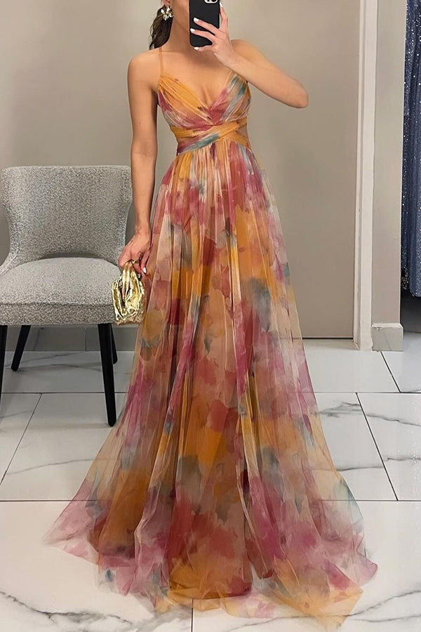 Alina | Atemhaftes Maxikleid