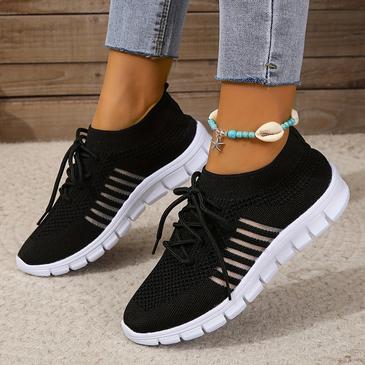 Evangelin | Sportliche Strickschuhe