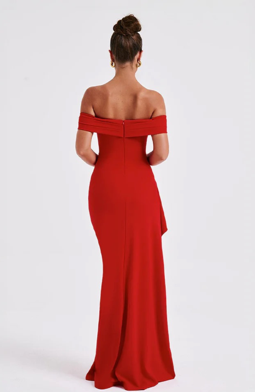 Alexander Saint Sculptée deLuxe Maxi Dress