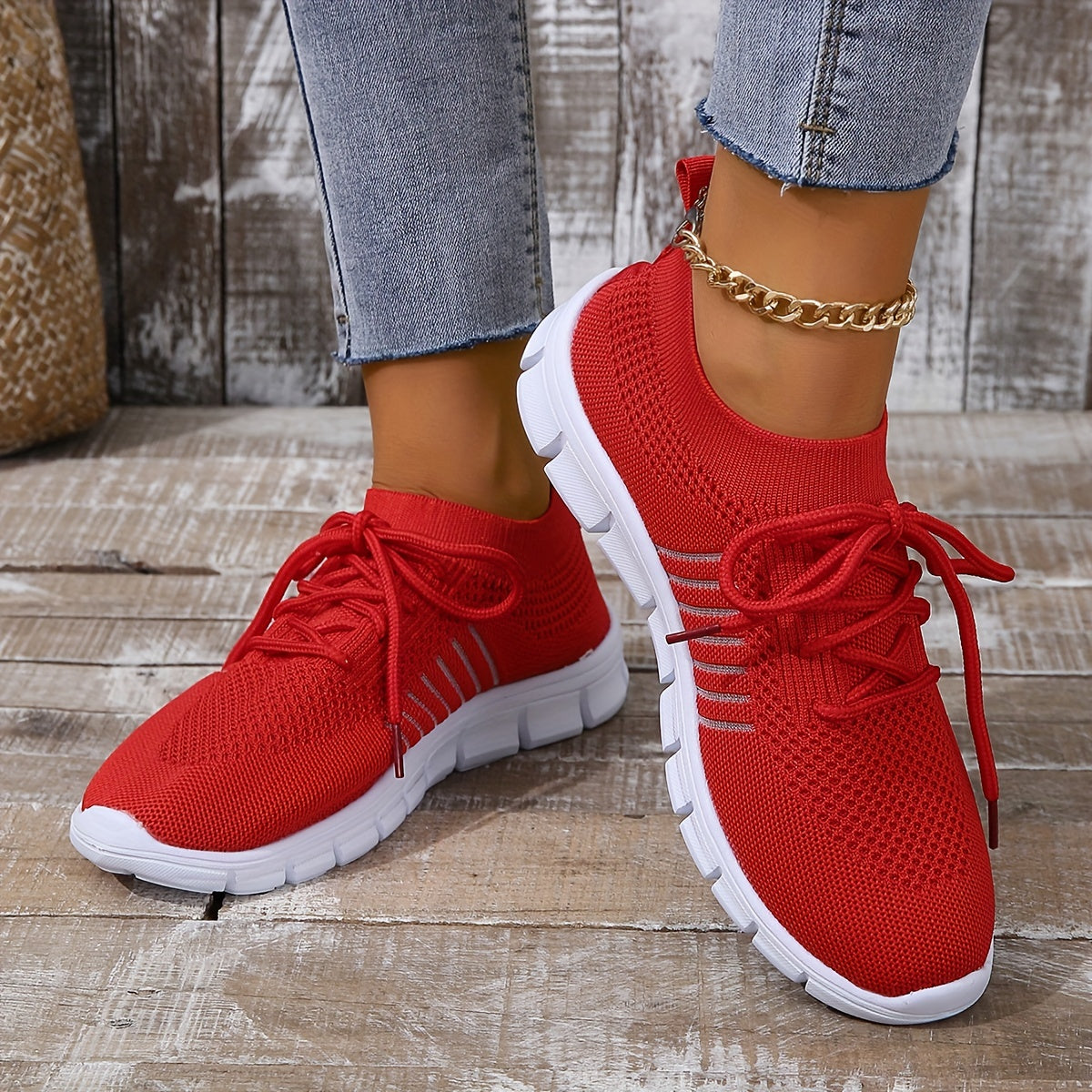 Evangelin | Sportliche Strickschuhe