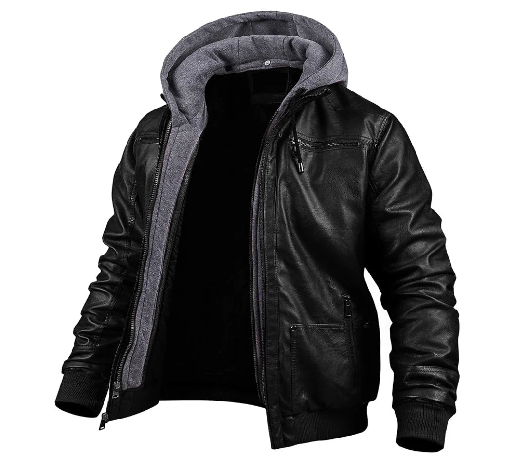 Höhenjäger | LEDER-WINTERJACKE