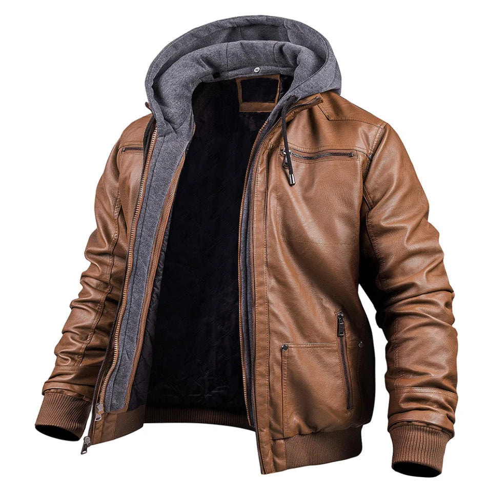 Höhenjäger | LEDER-WINTERJACKE
