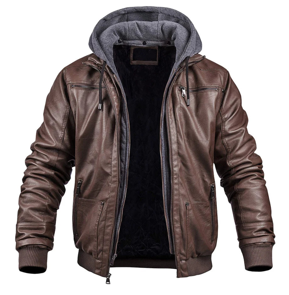 Höhenjäger | LEDER-WINTERJACKE