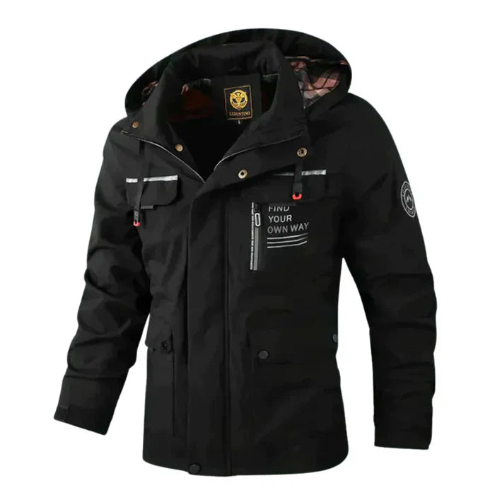 Blitzschlag | BEQUEME WIND- UND WASSERDICHTE OUTDOORJACKE