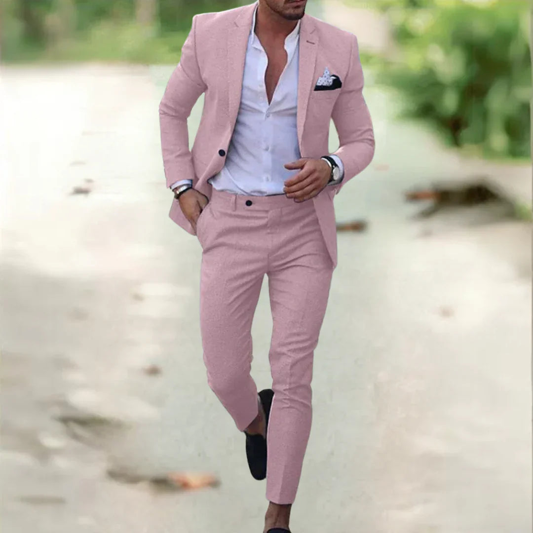 Alonso | Eleganter Herrenanzug (Jacke + Hose)