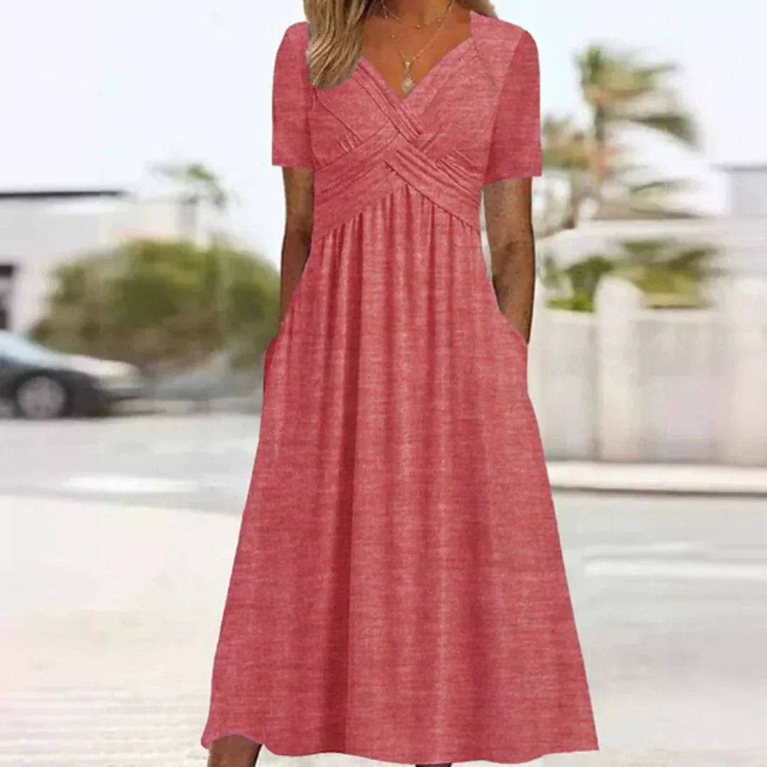 Frances - Anspruchsvolles schmeichelhaftes Eleganzkleid