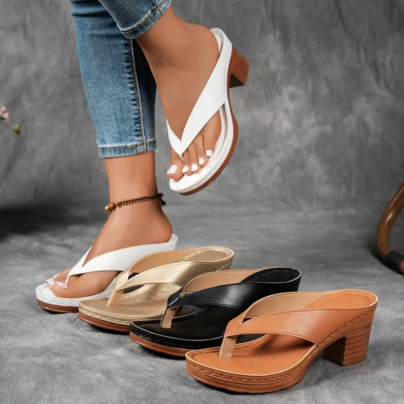 Saskia | Eleganter Absatzslipper
