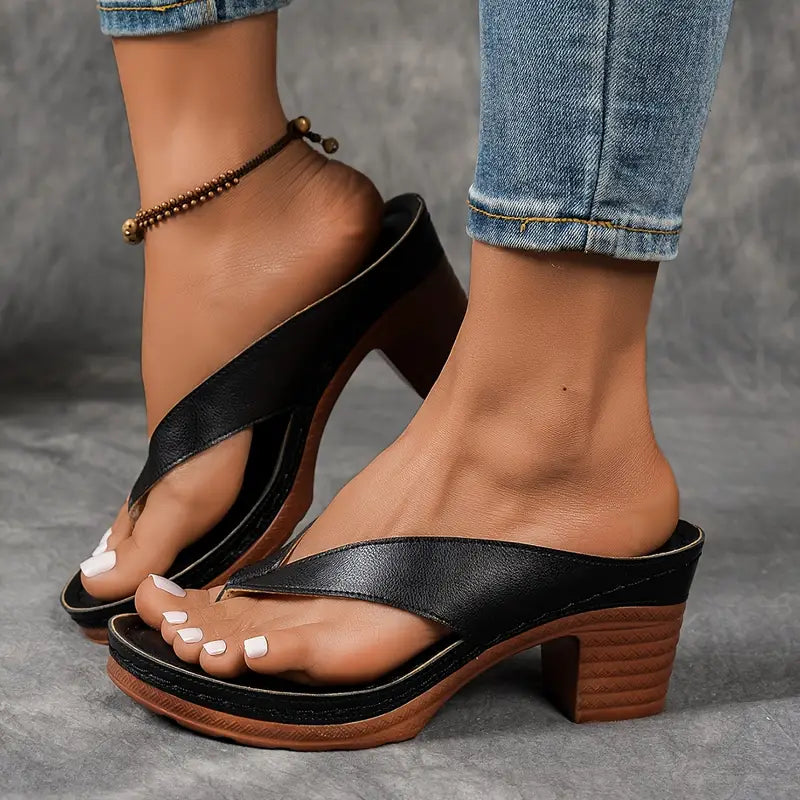 Saskia | Eleganter Absatzslipper