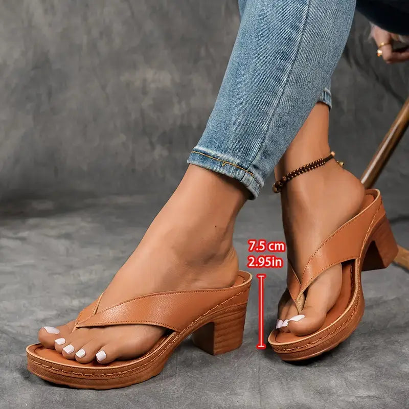 Saskia | Eleganter Absatzslipper