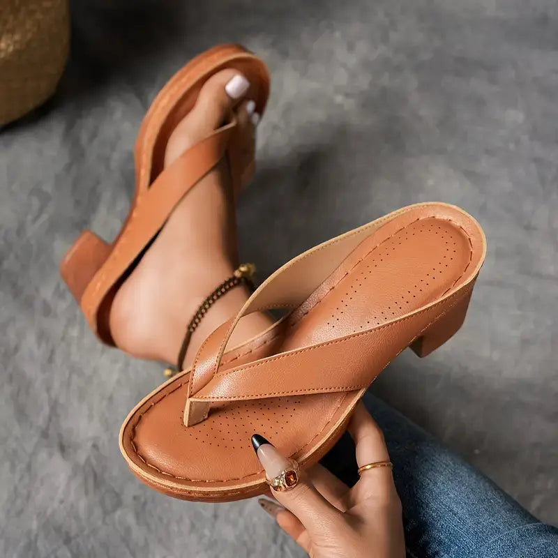 Saskia | Eleganter Absatzslipper