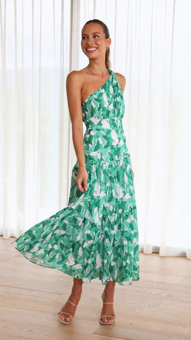 Eliza | Elegantes Ein-Schulter Kleid