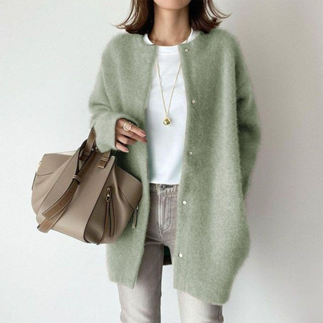 Rosa | Elegante Strickjacke