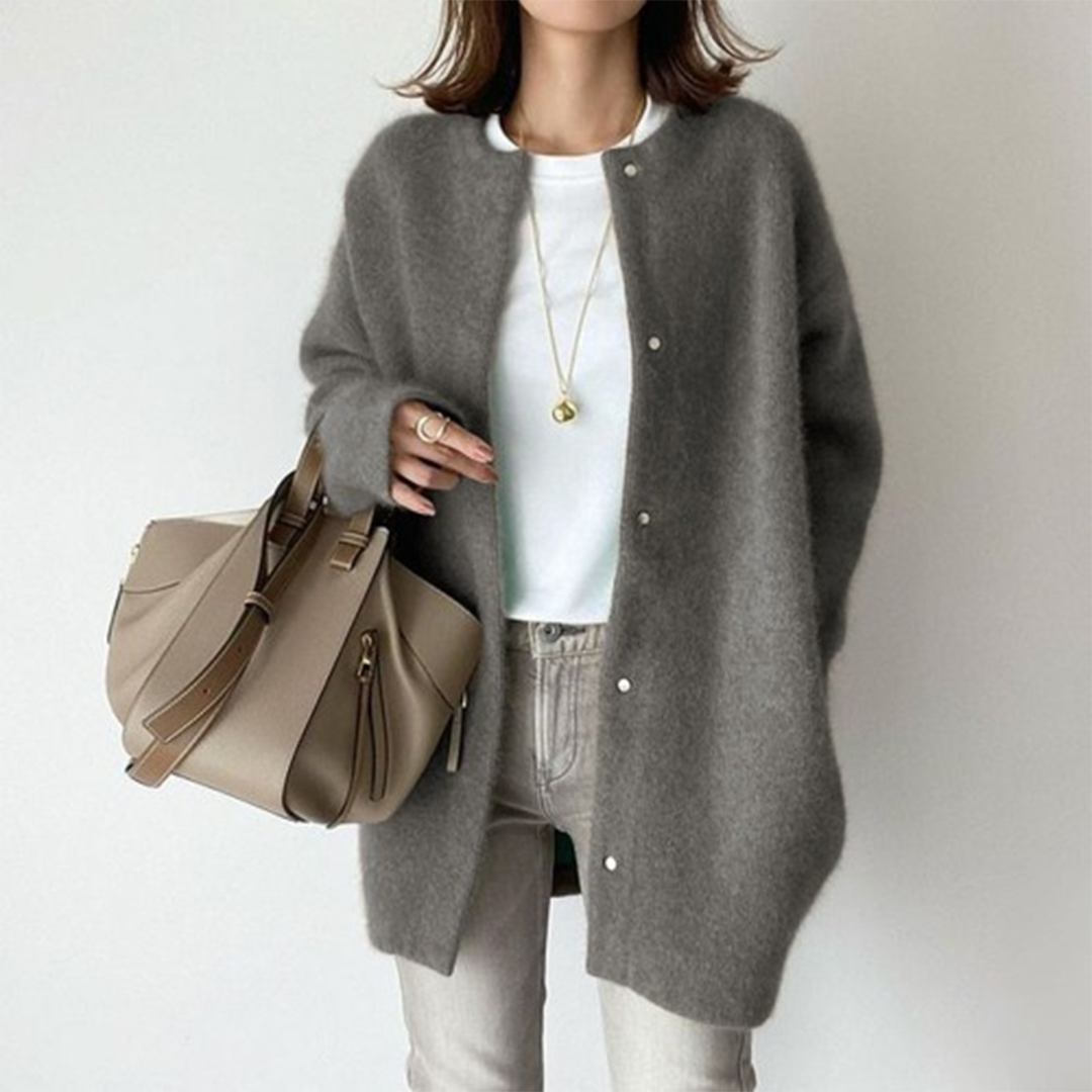Rosa | Elegante Strickjacke