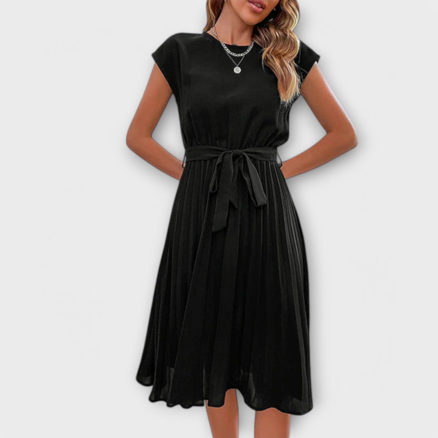 Claire | Elegantes Plisseekleid