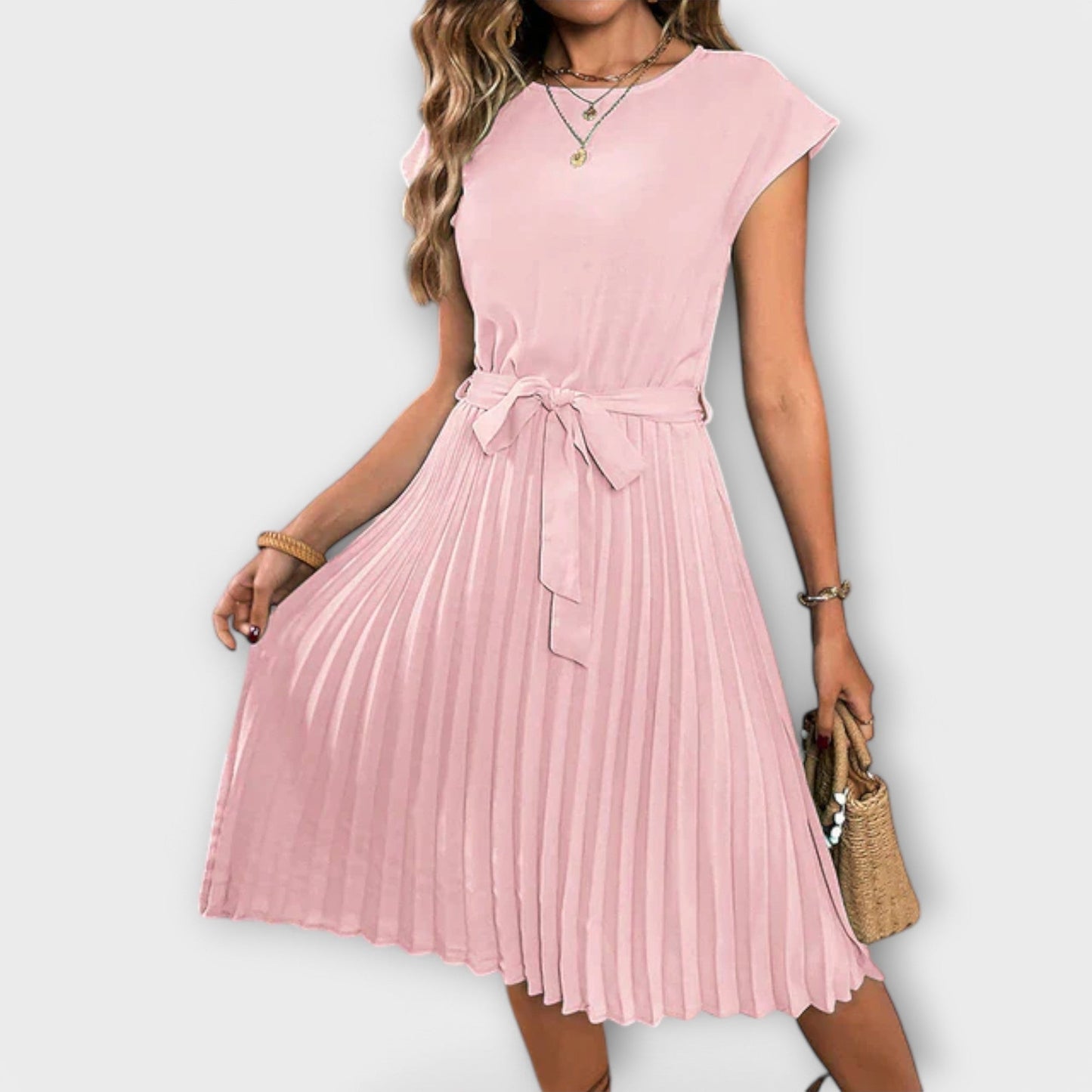 Claire | Elegantes Plisseekleid