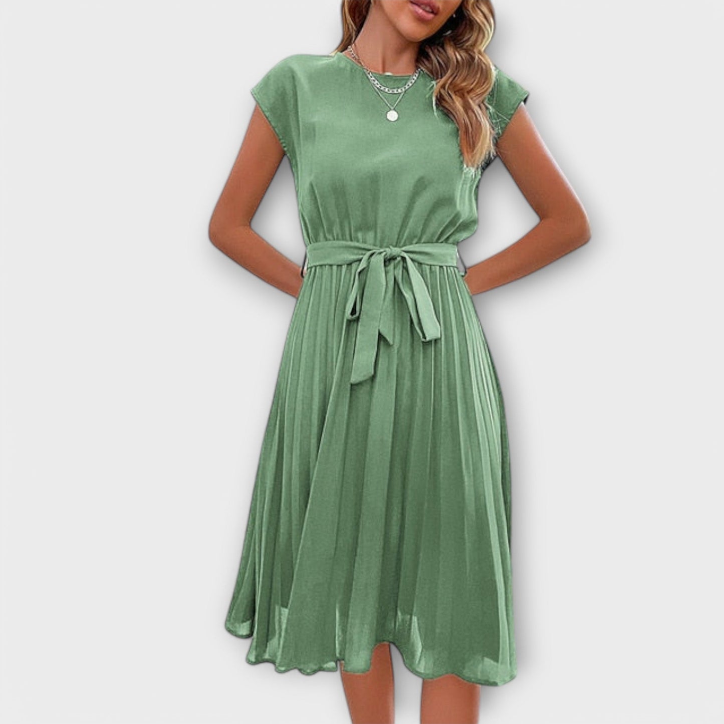 Claire | Elegantes Plisseekleid
