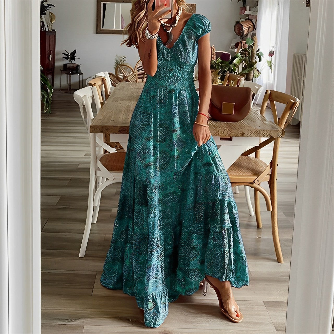 Teressa™ - Elegantes Boho-Kleid