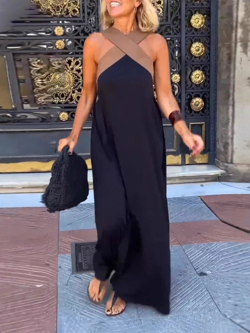 Nicole - Stilvolles Kleid mit Crossover-Ausschnitt