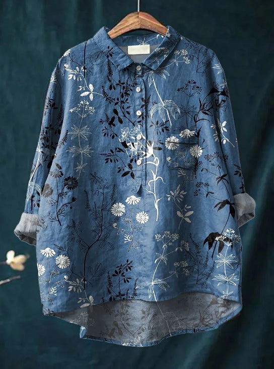 Jennifer | Elegante Bluse mit Blumenmuster