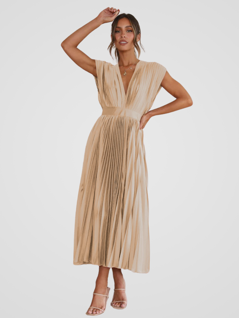 Amaya | Elegantes Midikleid mit romantischem Flair