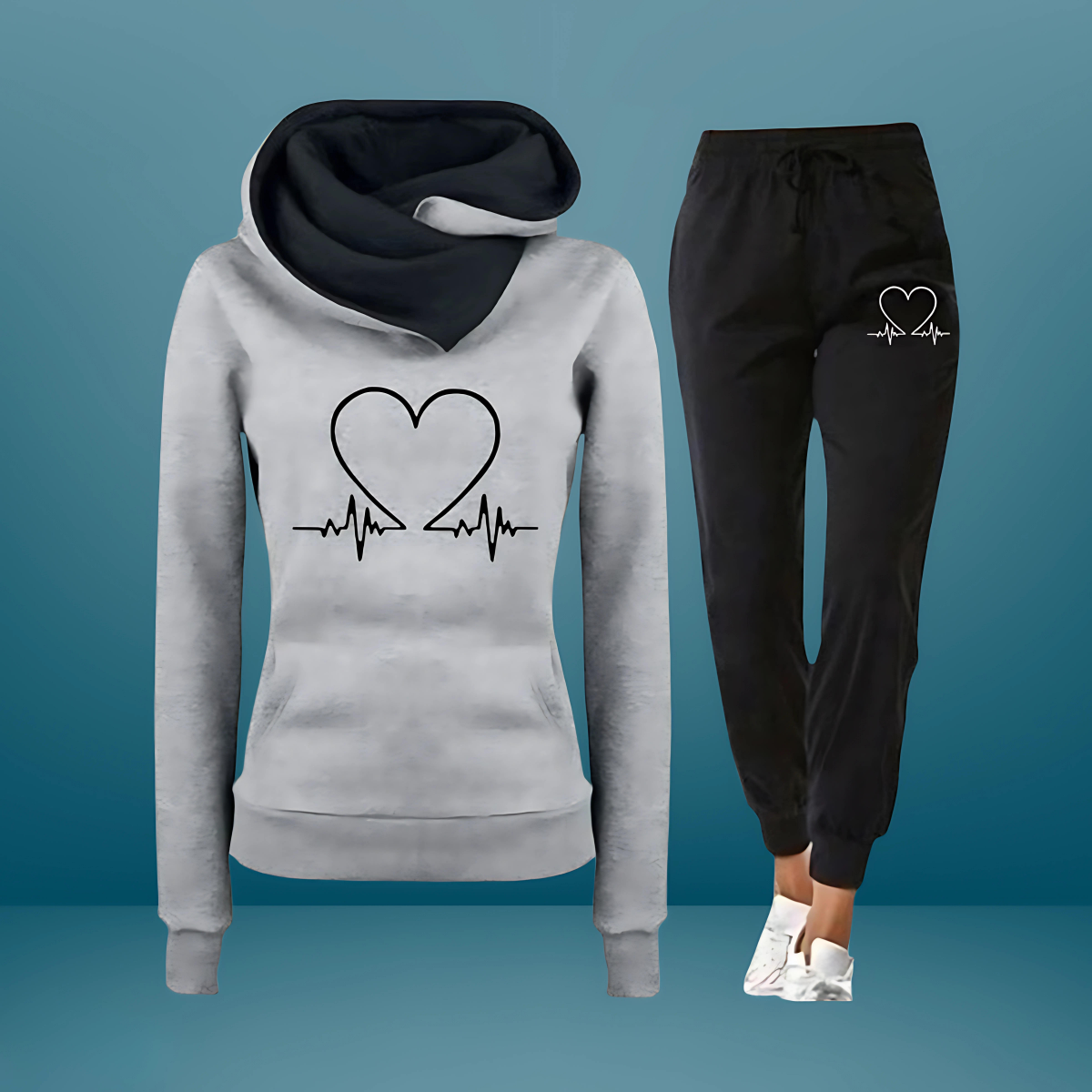 LiebesFit™ - Pullover + GRATIS Trainingshose