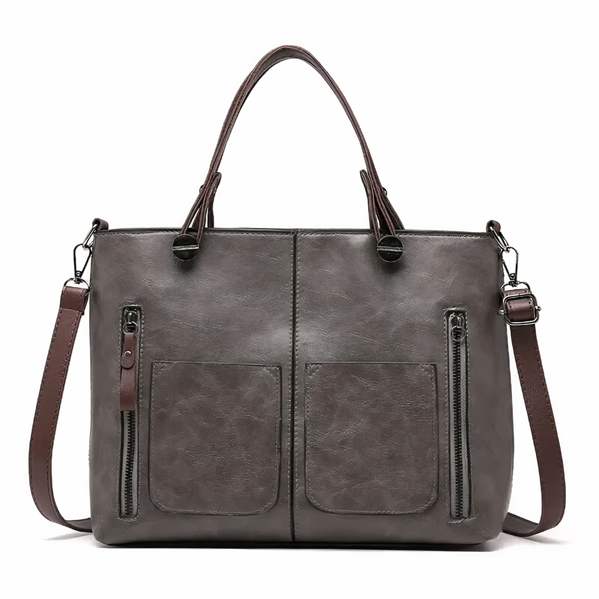 Lina™ - Vintage-inspirierte Leder Schultertasche