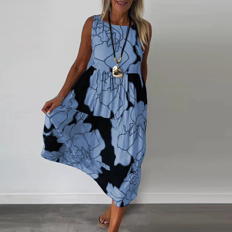CAITLYN™ - Ärmelloses Maxikleid